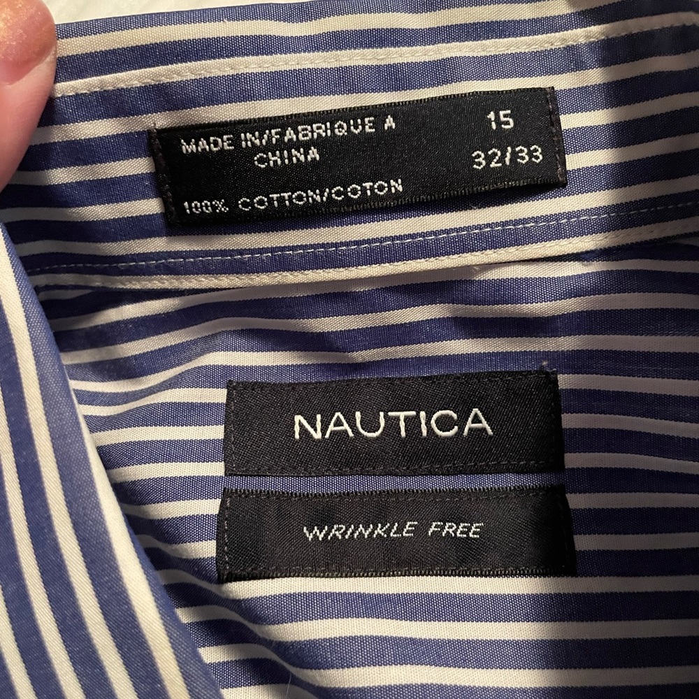 Nautica Men’s Button Down (32/33)